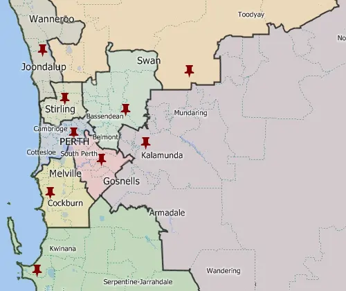 Maptitude GIS territory map with territories created from states and provinces using Maptitude GIS mapping tools