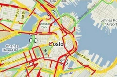 Traffic map